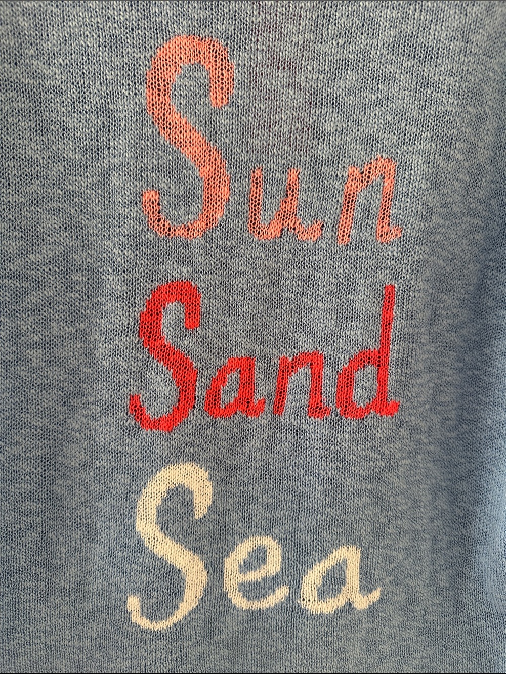 LILLY PULITZER NWT Womens Pippy
Sweater Sun Sand Sea Intarsia Sz Small Coastal - Picture 6 of 13